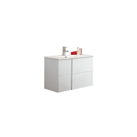 Mueble de baño Onix con espejo blanco