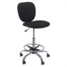 Silla PC Cajero de tela negra