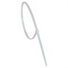 Sujetacable blanca 550x7.6 mm 50 unidades