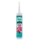 Silicón uso general transparente cartucho 300 ml