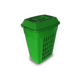 Cesto Italia calado verde 48 L