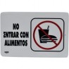 Señal "capacidades diferentes" placa rígida autoadherible 22.8 x 15. 2 cm