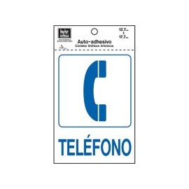 Senal Telefono 13x18
