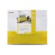 Velcro bolsas press-lok® grande, 38.7 x 33.1cm, 2 bolsas, amarilla