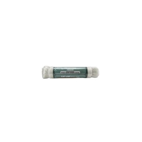 Cuerda de poliéster 1/4" x 15 m blanca
