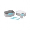 Lunch box gris 880 ml