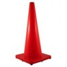 Cono vallen para control vehicular de pvc naranja de 28 in (71.12 cm)