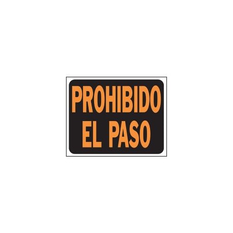 Senal Jumbo Prohibido el Paso