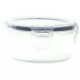 Contenedor redondo de clip 220 ml plástico