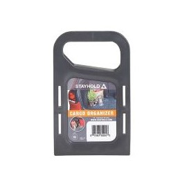 Velcro stayhold sujetador mini color gris, 1 pieza, organizador de cajuela