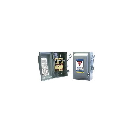 Interruptor de seguridad 2 x 30 120-240V 50-60Hz gris