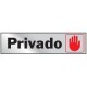 Senal Aluminio Privado