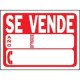 Senal Se Vende Auto color rojo 23x30