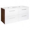Mueble de baño Barcelos blanco brillante