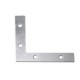 Refuerzo de unión "I" 1/2 x 3/8 galvanizado