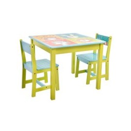 Set de mesa con 2 sillas