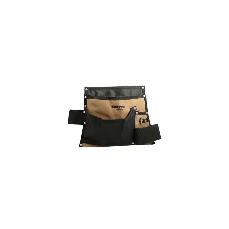 Estuche portaherramientas tela con cinto 7 compartimientos