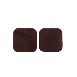 Set cojines para silla chocolate 40x40 cm