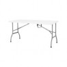 Mesa plegable tipo maleta 152 cm