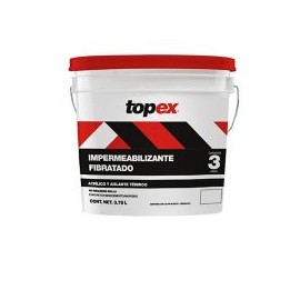 Topex Imper Fib 3A Rojo 3.8L