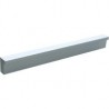 Jaladera 128 mm aluminio mate