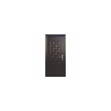 Puerta seguridad Luxury chocolate izquierda 95 x 200 cm