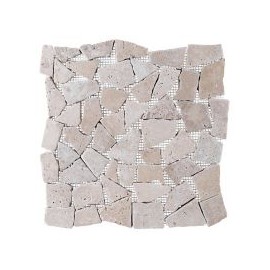 Malla Travertine Walnut Paledien Mosaic