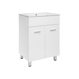 Mueble de baño Abrantes blanco brillante