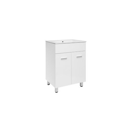 Mueble de baño Abrantes blanco brillante