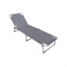 Camastro plegable gris