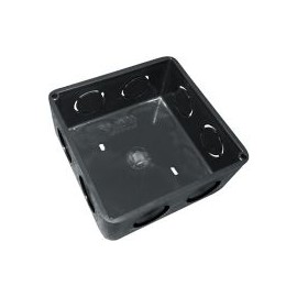 Caja multiducto eléctrica cuadrada 3 x 3