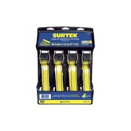 Juego de 4 sujetadores tipo hebilla 1"