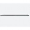 Repisa vidrio templado 20x60x.06 claro