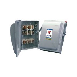 Interruptor de seguridad 3x100a gris 3ø 4h 120/240V/CA 50-60Hz nema 1