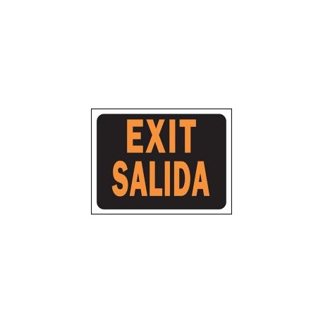 Senal Bilingue Exit/Salida