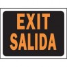 Senal Bilingue Exit/Salida