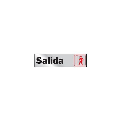 Senal Aluminio Salida