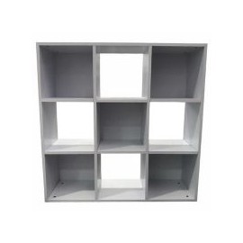 Organizador de 9 cubos blanco