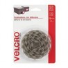Velcro sujetadores con adhesivo de uso general, 75 círculos, 1.5cm, blanco