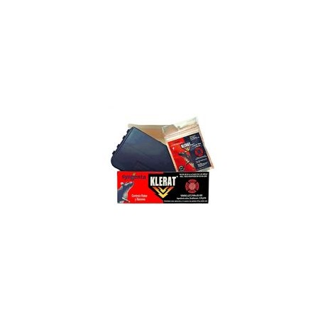 Kit de seguridad con estación de cebado modelo Coral + 02 sobres de rodenticida Klerat pellets, de 60 grs c/u.