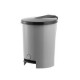 Bote de Basura Pedal Plata 12 lts. Vanyplas