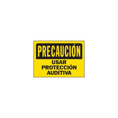 Senal Precaucion Usar Proteccion Auditiva