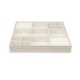 Caja Joya esmal 38x38 tela