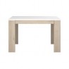 MESA ALFA ROBLE CON BLANCO