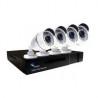 Kit CCTV 4 camaras DVR 1080P HDD 1t
