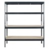 Estante 4 niveles 176x150x60