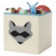 Cubo organizador mapache