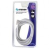 Cable telefónico plano plug 2.10 m