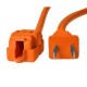 Extensión SJT 2x16 4m naranja