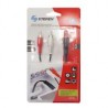 Cable 2 plugs RCA a 1 plug de 3.5 mm estéreo